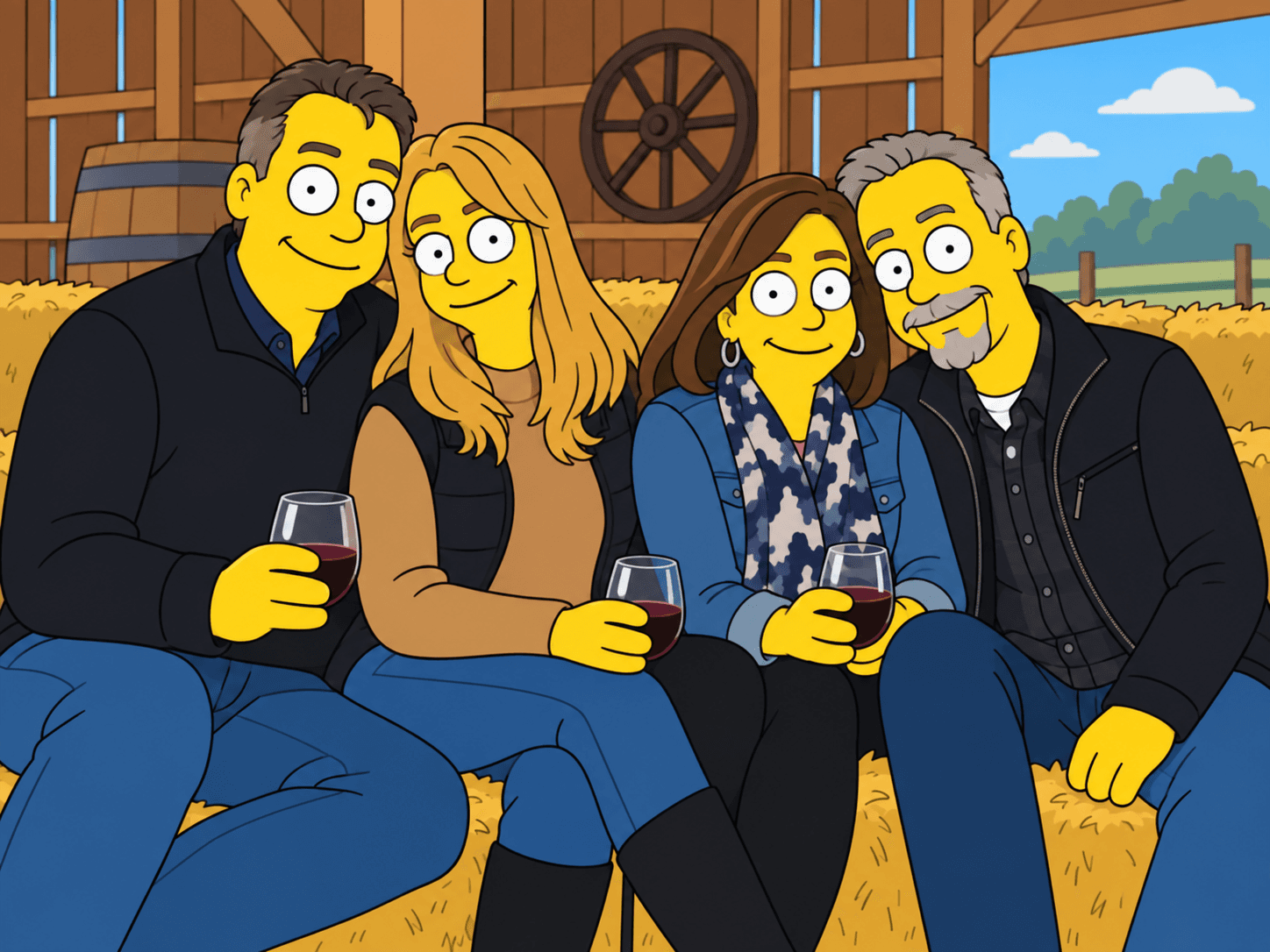Simpsons Portrait